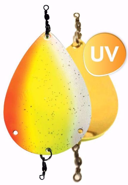 Bilde av Søvik Dividalsblinken 100mm UV Tricolor Gold