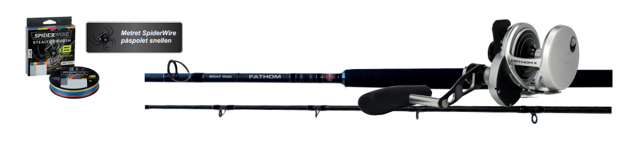 Bilde av Penn Fathom Deepsea 2-speed 12-30lb Combo