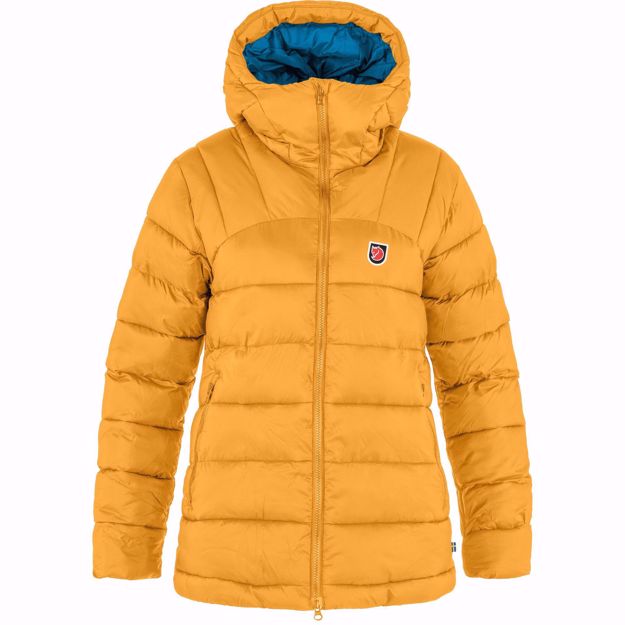 Bilde av Fjellreven Expedition Mid Winter Jacket W - Mustard Yellow-UN Blue