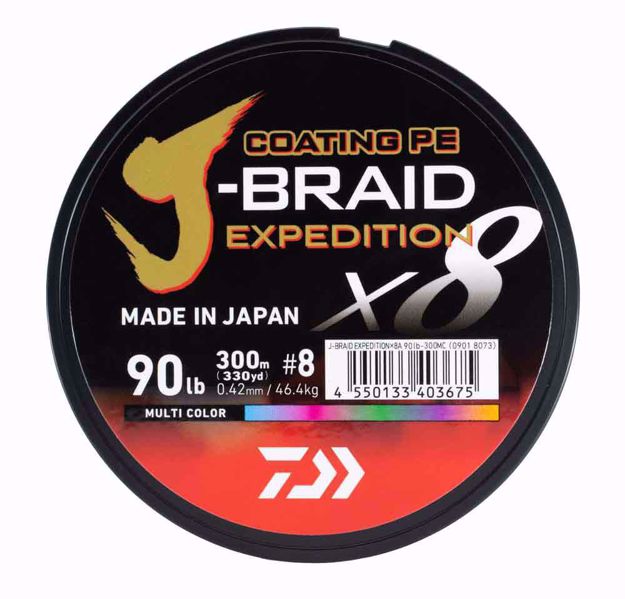 Bilde av J-BRAID EXPEDITION×8E 0.20ｍｍ-300m DARK GREEN