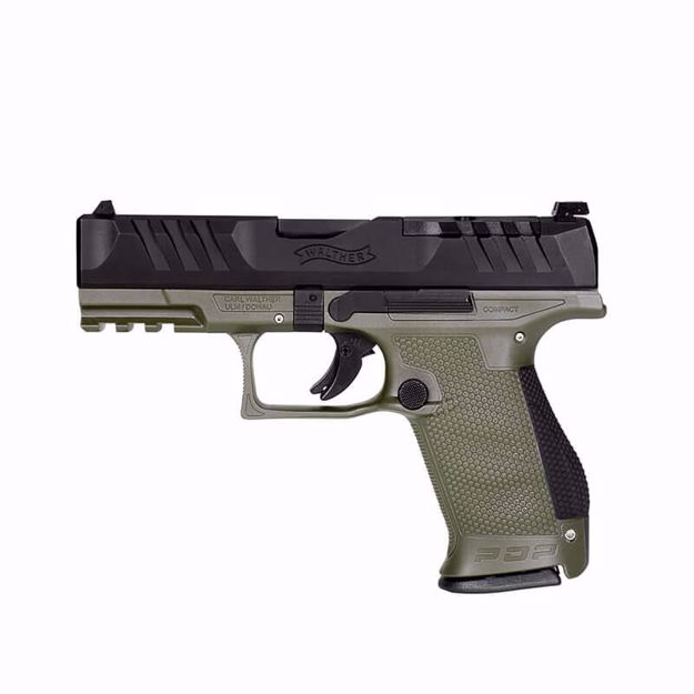 Bilde av Walther PDP Compact OR 4" OD Green, 690 gram, 9mm Luger