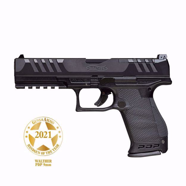 Bilde av Walther PDP Compact 4" Black 9x19 Kaliber 9mm, 15 skudds magasin, 690 gram