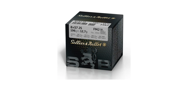 Bilde av S&B 8x57 IS 196grs FMJ (50 pk.)